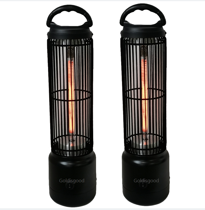 Silent room heater